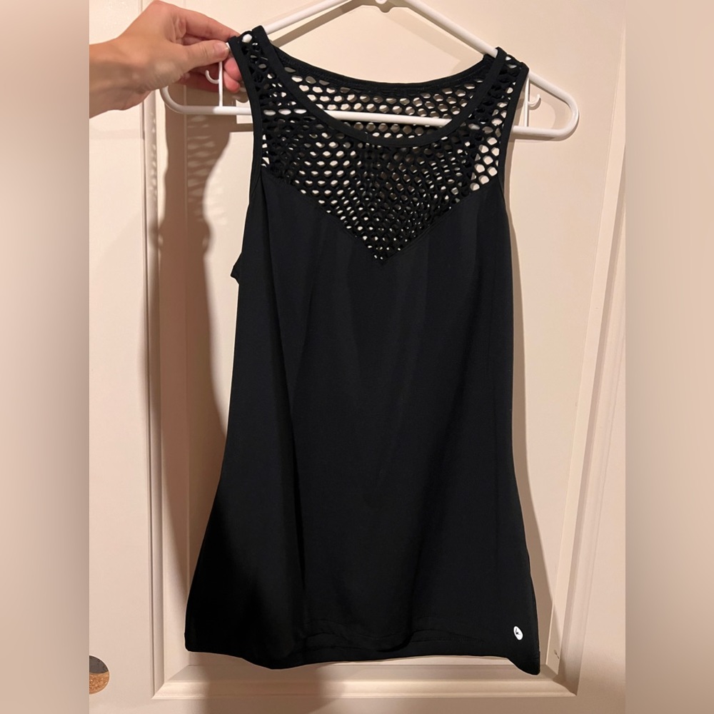 Black Yoga top size M